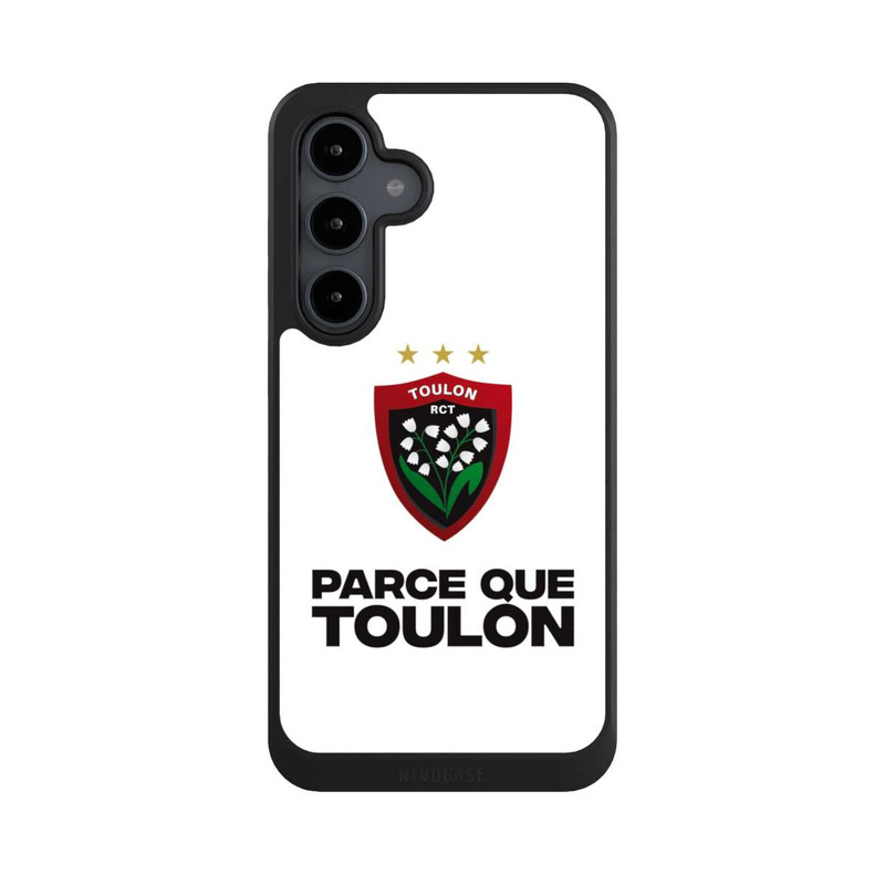 Galaxy S24 FE NIVOcore RC Toulonnais Blanc