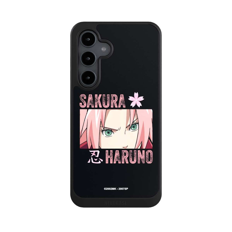 Galaxy S24 FE NIVOcore Sakura Haruno Gros plan