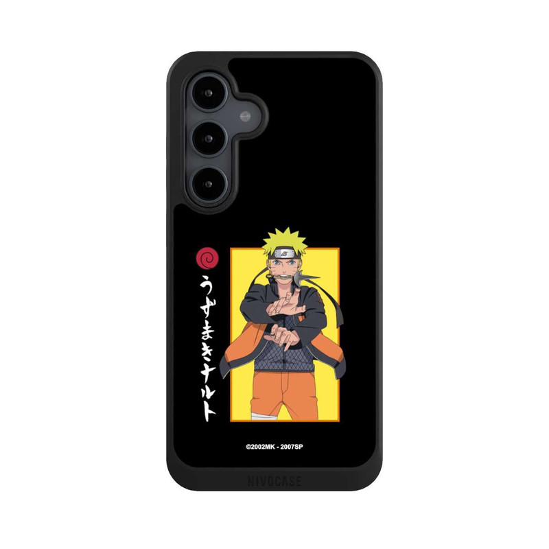 Galaxy S24 FE NIVOcore Naruto Position de Combat noir