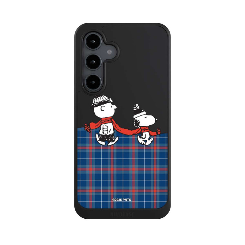 Galaxy S24 FE NIVOcore Peanuts Weihnachtspulli Transparent