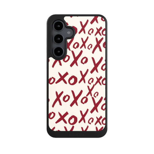 Samsung Galaxy S24 FE 5G NIVOcore XOXO Love Pattern Beige
