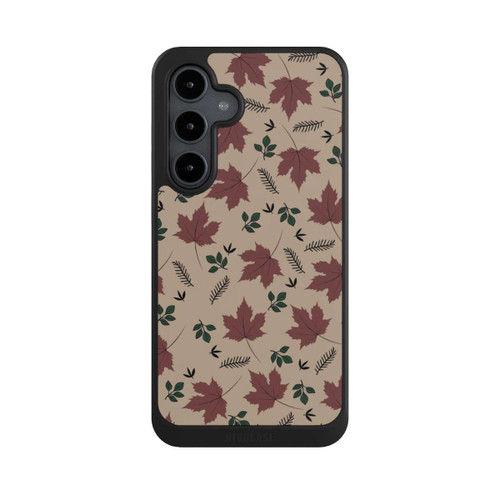 Samsung Galaxy S24 FE 5G NIVOcore Brown Leaves Falling Pattern