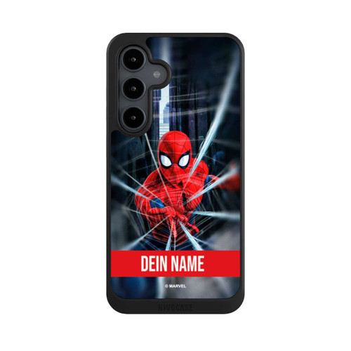 Samsung Galaxy S24 FE 5G NIVOcore Spiderman Webs in Action personnalisable