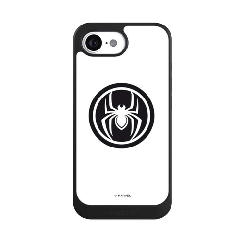 Apple iPhone 16e NIVOcore Spider-Man Logo White