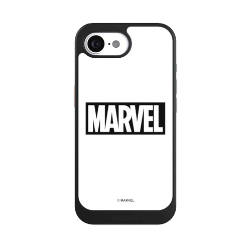 Apple iPhone 16e NIVOcore Marvel Logo White