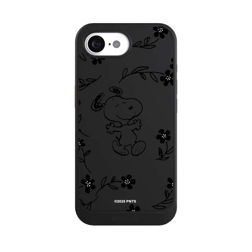 Apple iPhone 16e NIVOcore Snoopy und Flowers Transparent