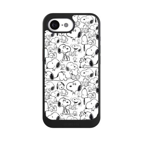 Apple iPhone 16e NIVOcore Classic Snoopy Pattern White