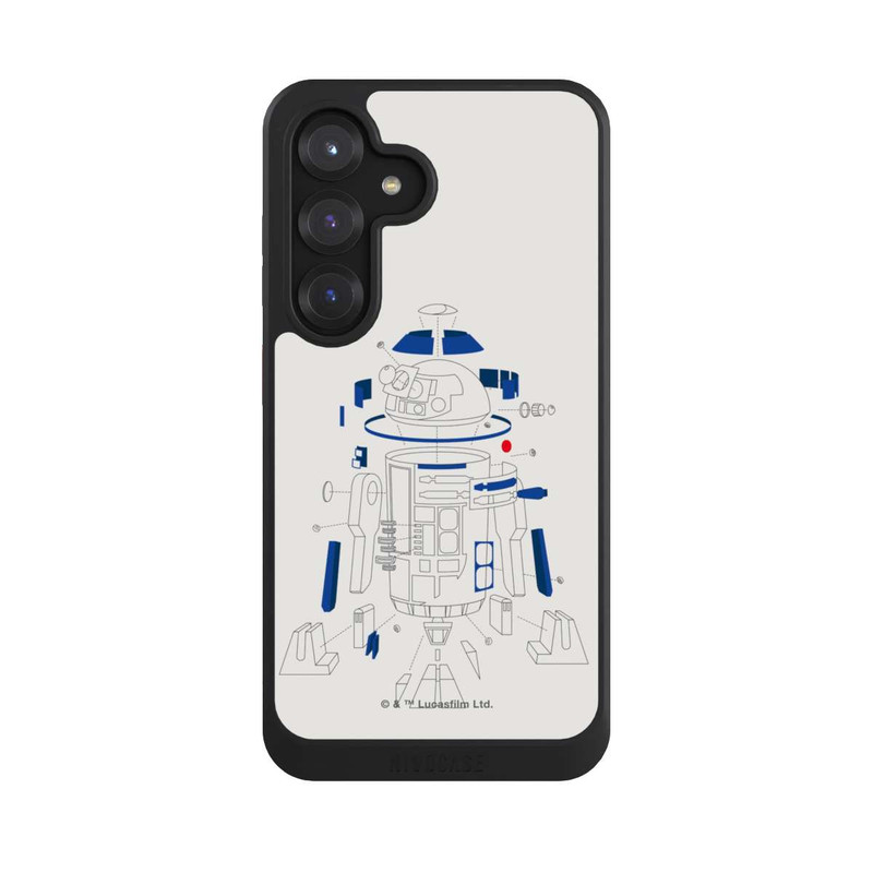 Galaxy S25 NIVOcore R2D2 Exploded Drawing - StarWars 8