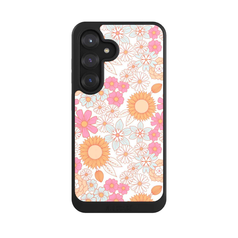 Galaxy S25 NIVOcore Retro Boho Flowers 