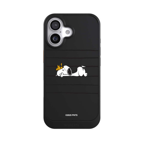 Apple iPhone 17 NIVOcore Snoopy Woodstock Streifen Peanuts Transparent