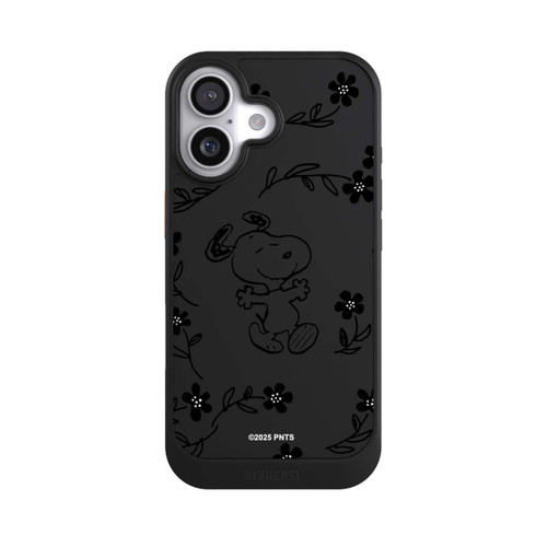 Apple iPhone 17 NIVOcore Snoopy und Flowers Transparent