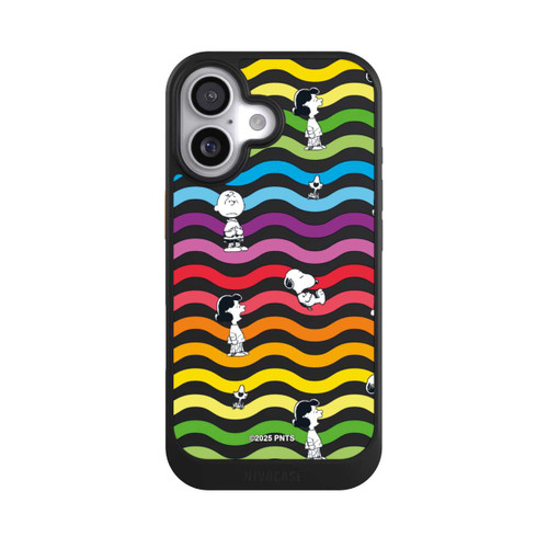 Apple iPhone 17 NIVOcore Snoopy Pattern Rainbow Transparent