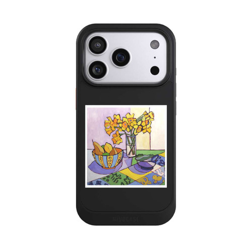 Apple iPhone 17 Pro NIVOcore Daffodil Patchwork, 2023, by Catherine J Martzloff