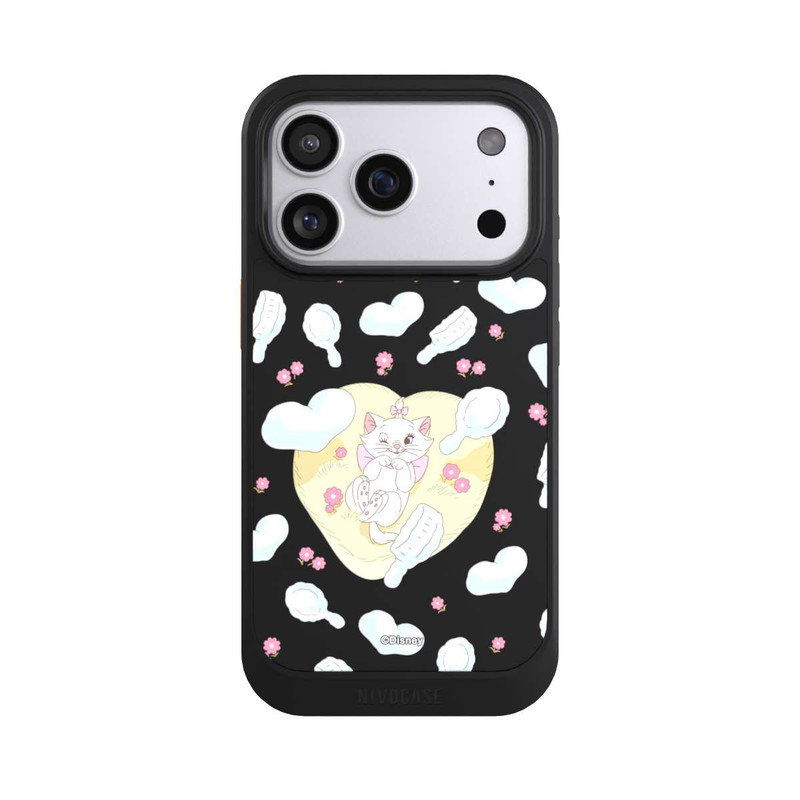 iPhone 17 Pro NIVOcore Aristocats Marie Hearts Yellow Transparent