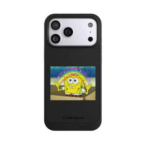 Apple iPhone 17 Pro Max NIVOcore Spongebob - Rainbow Meme transparent
