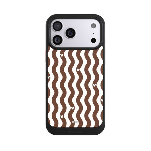 Apple iPhone 17 Pro Max NIVOcore Mickey Mouse Brown Pattern Waves