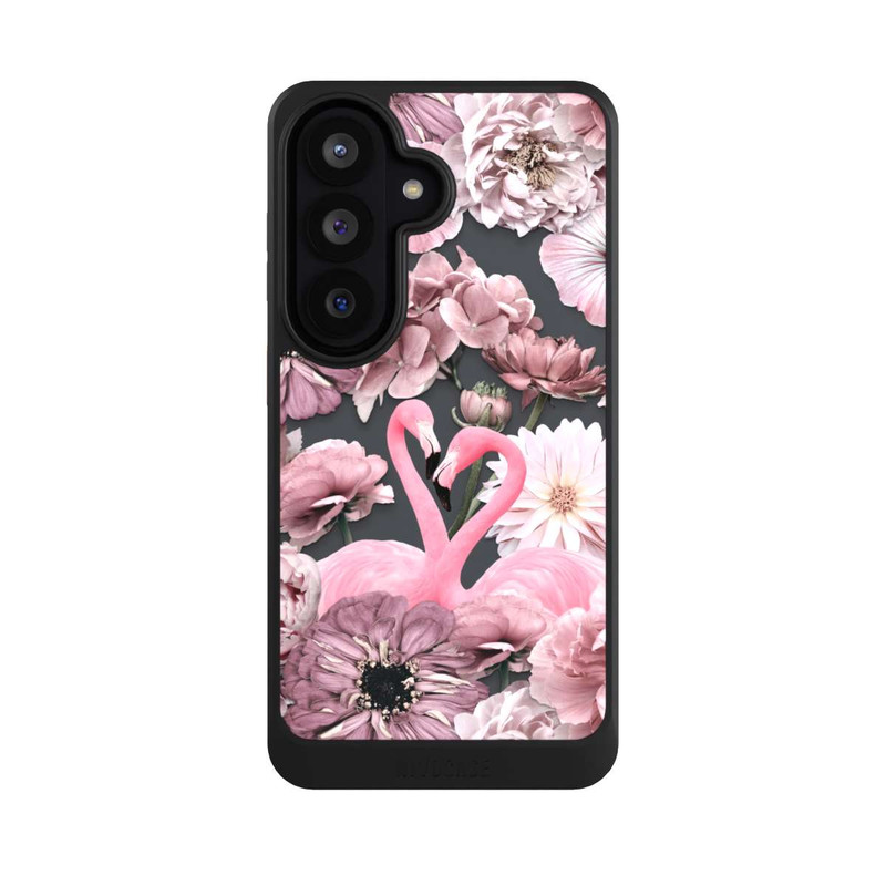 Galaxy S26 NIVOcore Flamingos in Flower Pattern