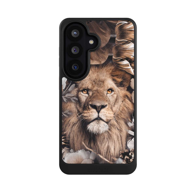 Galaxy S26 NIVOcore Lion Flower Frame beige