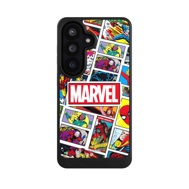 Galaxy S26 NIVOcore Marvel Comic Pattern