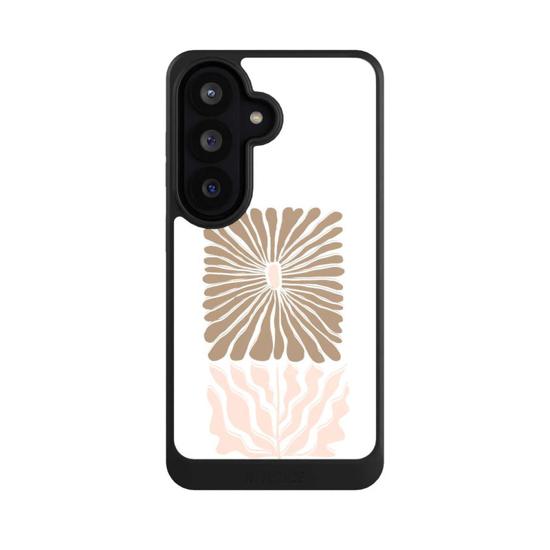 Galaxy S26 NIVOcore Boho Flower Caramel on White