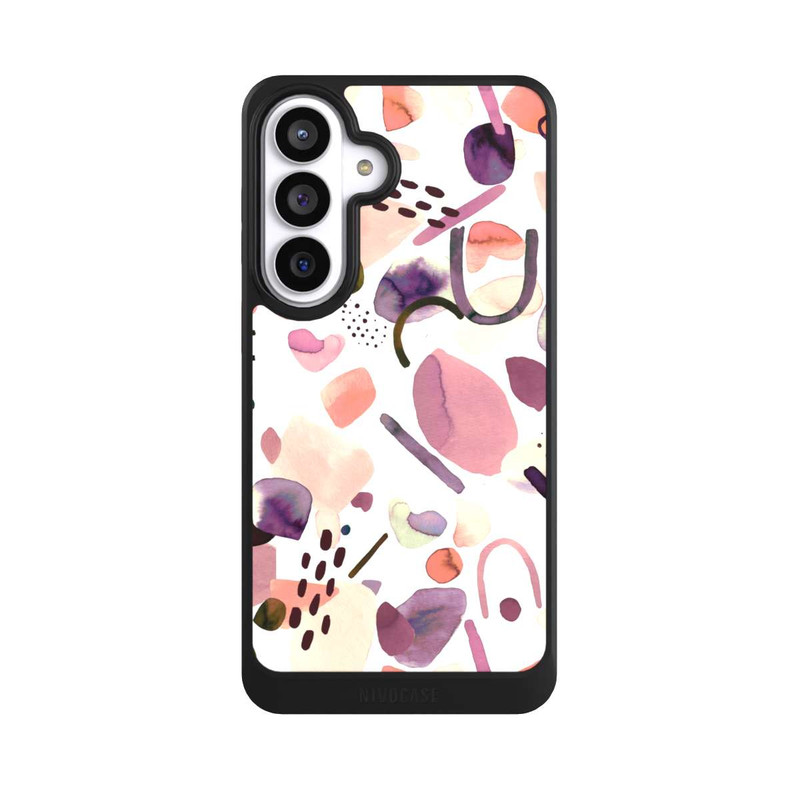 Galaxy S26+ NIVOcore Watercolor Abstract Pieces Mauve