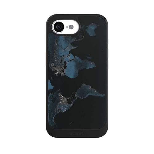 Apple iPhone 17e NIVOcore Nightlight Worldmap