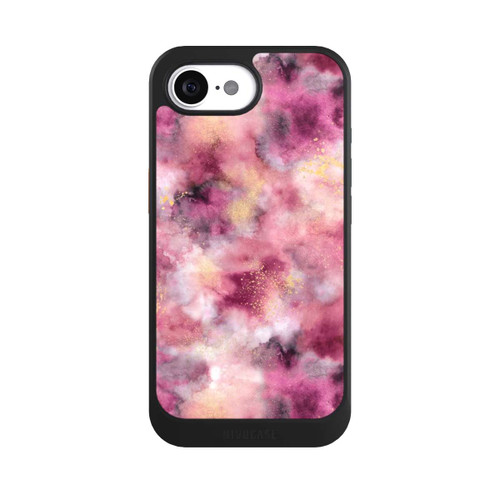 Apple iPhone 17e NIVOcore Smoky Marble Watercolor Pink