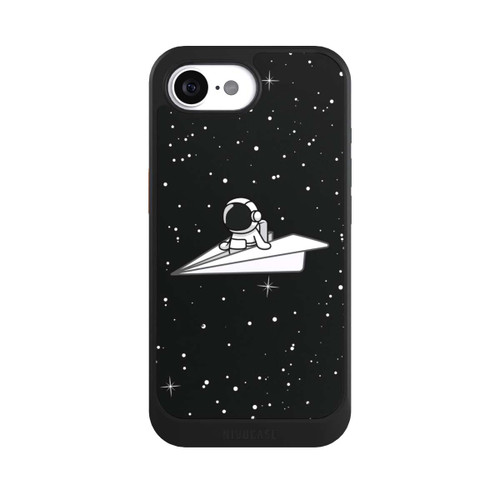 Apple iPhone 17e NIVOcore Astronaut Paper Plane Comic