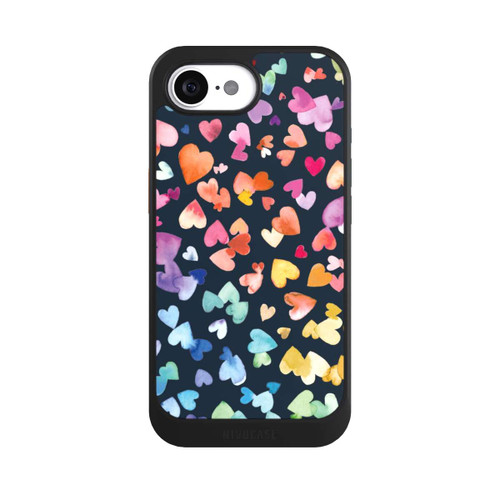 Apple iPhone 17e NIVOcore Valentines Hearts Black