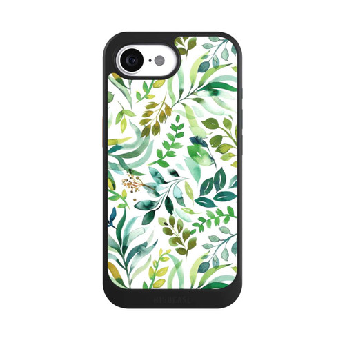 Apple iPhone 17e NIVOcore Watercolor Palms Leaves Botanical Green