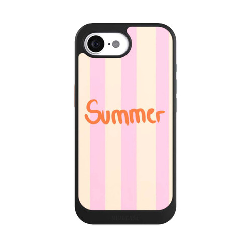Apple iPhone 17e NIVOcore Summer Pink And Orange Stripes