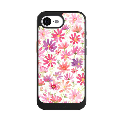 Apple iPhone 17e NIVOcore Boho Cosmos Flowers Purple