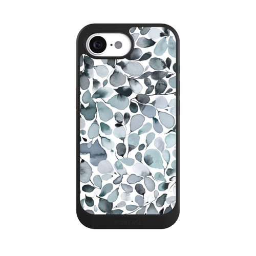 Apple iPhone 17e NIVOcore Eucalyptus Watercolor Leaves Grey