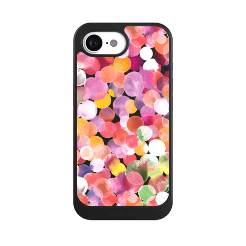 Apple iPhone 17e NIVOcore Colorful Watercolor Dots