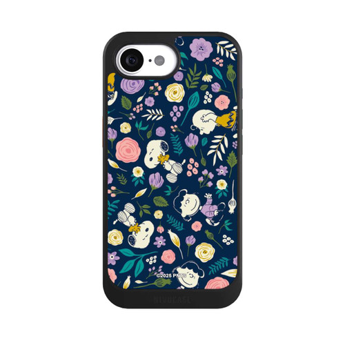 Apple iPhone 17e NIVOcore Peanuts Dark Flower Pattern