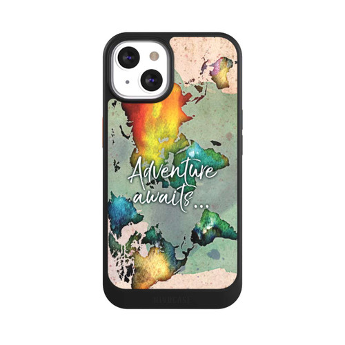 Apple iPhone 13 NIVOcore Worldmap Colourful