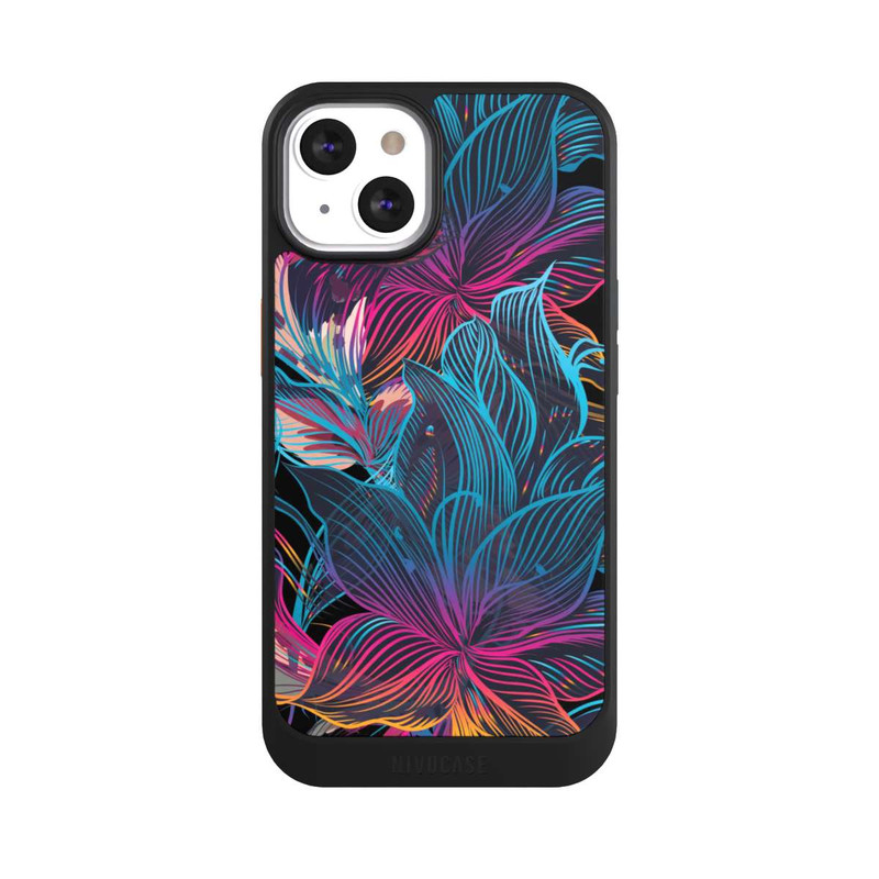 iPhone 13 NIVOcore Neon Flower Power