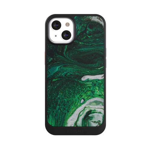 Apple iPhone 13 NIVOcore Green oil texture