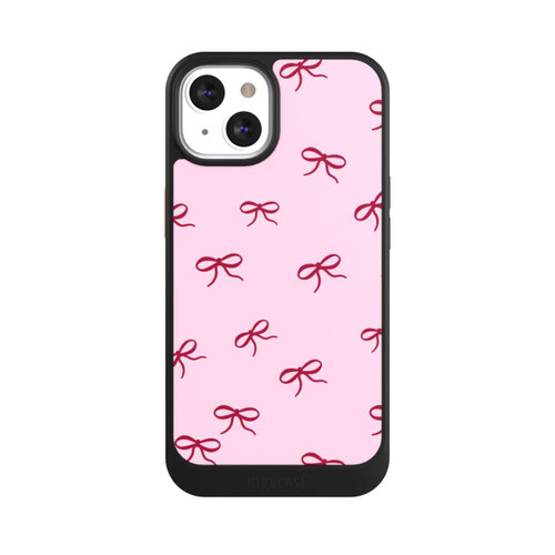 Apple iPhone 13 NIVOcore Bows Red Pink Pattern