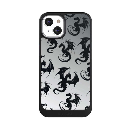 Apple iPhone 13 NIVOcore Dragon Pattern Grey