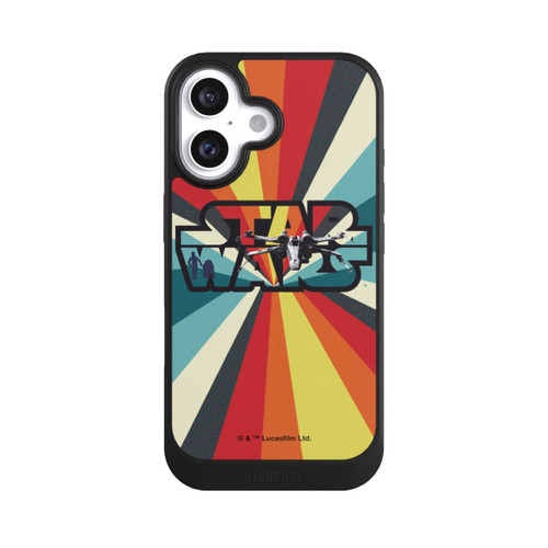 Apple iPhone 16 NIVOcore Retro X-Wing Star Wars Logo