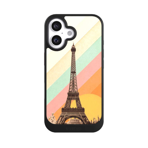 Apple iPhone 16 NIVOcore Eiffel Tower Rainbow