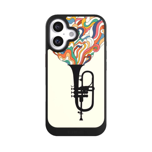 Apple iPhone 16 NIVOcore Trumpet Colorful Tones