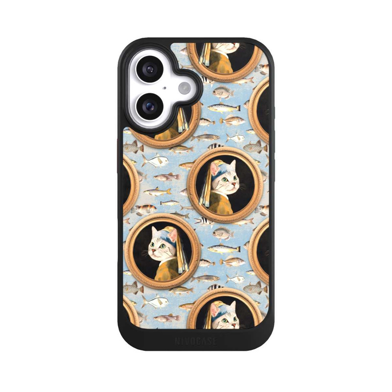 iPhone 16 NIVOcore Cat Pattern