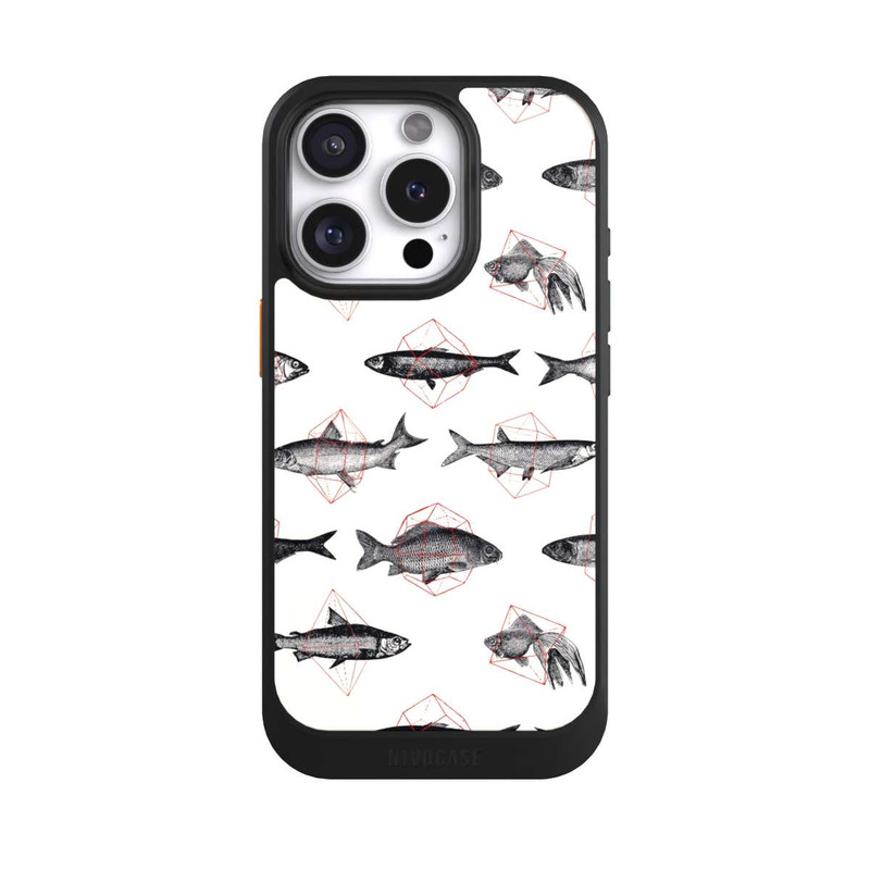 iPhone 16 Pro NIVOcore Fishes in Geometrics
