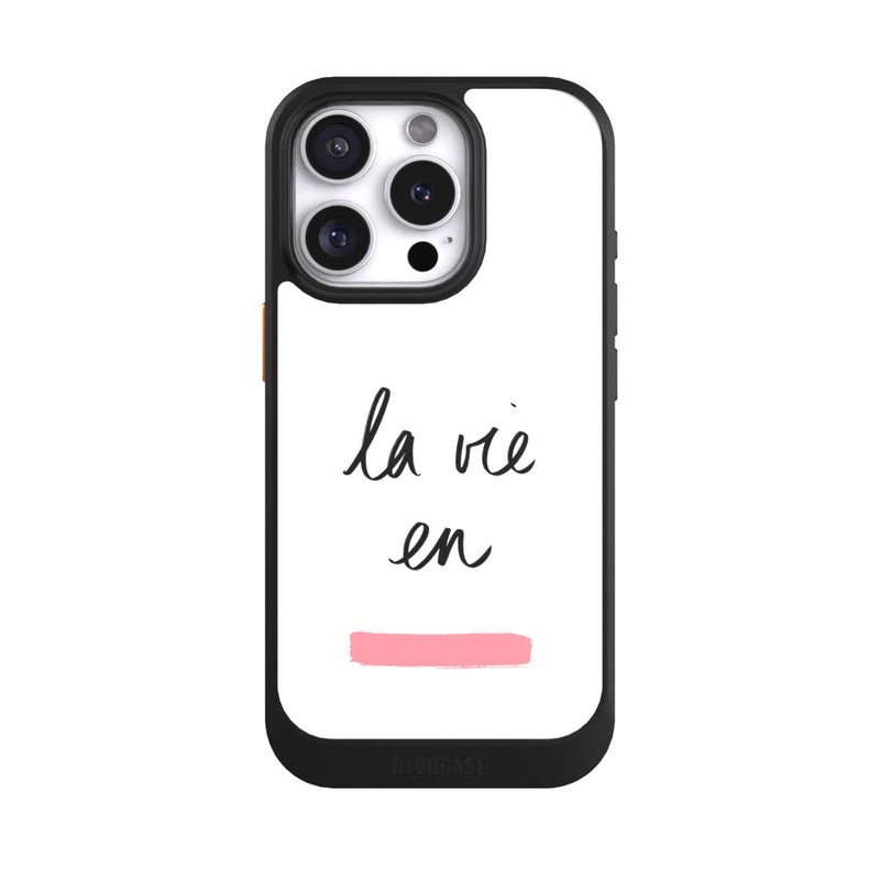 iPhone 16 Pro NIVOcore La Vie en Pink