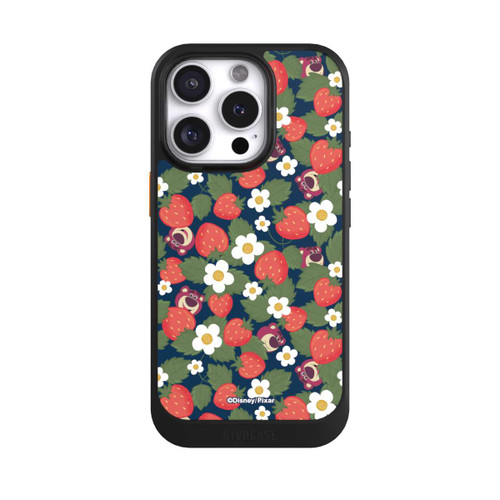 Apple iPhone 16 Pro NIVOcore Lotso Toy Story Strawberry Flower Pattern
