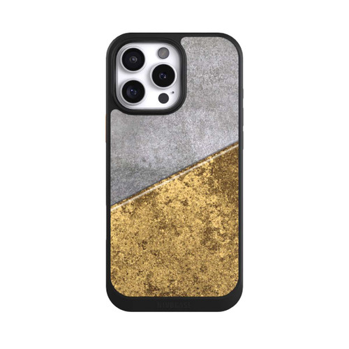 Apple iPhone 16 Pro Max NIVOcore Concrete and Gold look