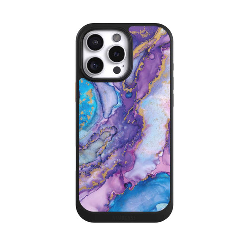 Apple iPhone 16 Pro Max NIVOcore Purple und Blue Swirl Ink