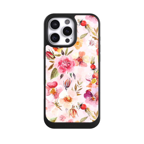 Apple iPhone 16 Pro Max NIVOcore Rose Hip Wallpaper Pink Spring